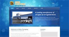 Desktop Screenshot of hitesupackaging.com